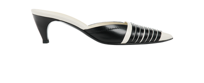 Prada Lace Up Kitten Heel Mules, &pound;110, Front view