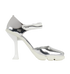 Prada Metallic Heels, front view