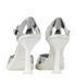 Prada Metallic Heels, back view
