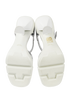 Prada Metallic Heels, top view