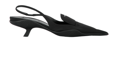 Prada Slingback Kitten Heels, front view