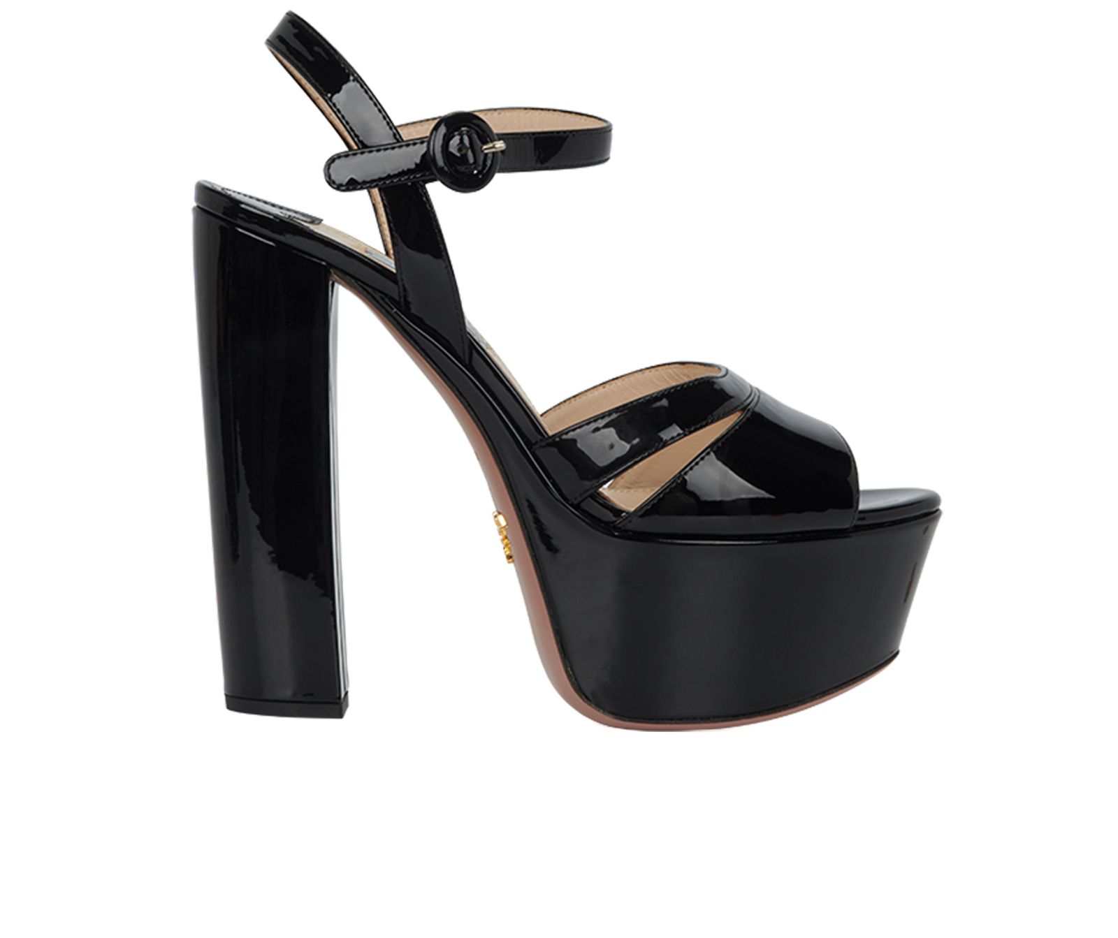 Prada chunky heels best sale