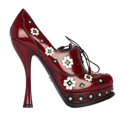 【F プロフ必読 】PRADA Leather Heels F プロフ必読 】PRADA Leather Heels F プロフ必読 様専用