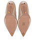 Prada Beige Heels, top view