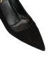 Prada Ruched Pointed Toe, &pound;140, Shoes, Black, Suede, Other view