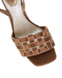 Rene Caovilla Interwoven Crystals Sandals, other view