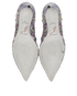 Rene Caovilla Embroidered Pumps, top view