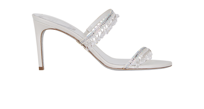 Rene Caovilla Chandelier Mules, front view