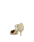 Roger Vivier Strappy Heeled Sandals, back view