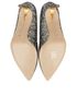Rupert Sanderson Brocade Heels, top view