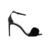 Saint Laurent Bea Squared-Toe Sandals, front view
