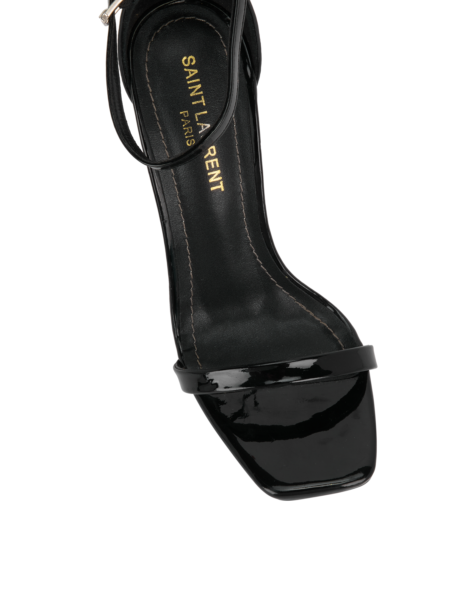 Saint Laurent 110MM Opyum, &pound;450, Shoes, Black, Patent Leather, Other view