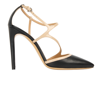 Salvatore Ferragamo Two Toned Heels, front view
