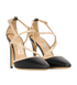 Salvatore Ferragamo Two Toned Heels, side view