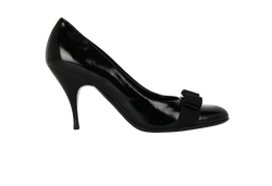 Salvatore Ferragamo Pumps, Leather, Black, DB/B, UK6 , 2*