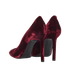 Saint Laurent Velvet Pumps, back view