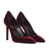 Saint Laurent Velvet Pumps, side view