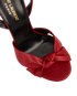 Saint Laurent Lace Up Heeled Sandals, other view