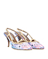Tabitha Simmons Butterfly Heels, side view