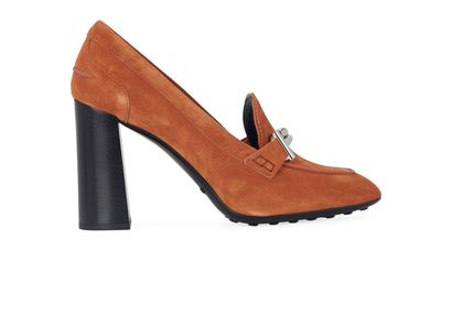 Tod's TT Heeled Loafers, front view