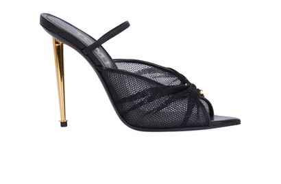 Tom Ford Net Piercing Mule, front view