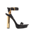 Tom Ford Padlock Heeled Sandals, front view