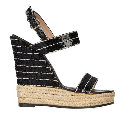Valentino Strap Wedges, front view