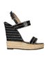 Valentino Strap Wedges, front view