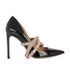 Valentino Rockstud Ankle Strap Heels, front view