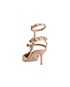 Valentino Rockstud Kitten Heels, back view