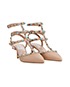 Valentino Rockstud Kitten Heels, side view