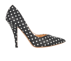 Valentino Polka Dot Heels, Leather, Black/White, UK4.5, DB/B, 3*