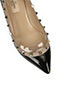 Valentino Patent Studded Kitten Heels, other view