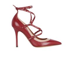 Valentino Lovelatch Heels, Leather, Red, UK 5.5, B/DB, 4*