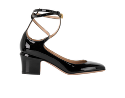 Valentino TanGo 60 Pumps, Patent, Black, UK4, DB/B, 3*