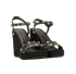 Valentino Rockstud Wedges 115, &pound;250, Shoes, Black, Leather, Side view