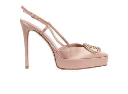 Valentino Vlogo Slingback Pumps, front view