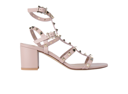 Valentino Rockstud Gladiator Sandal, front view