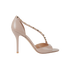 Valentino Rockstud Peep Toe Pumps, front view