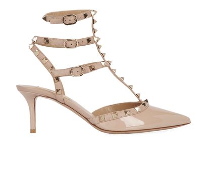 Valentino Rockstud Caged Pumps, front view