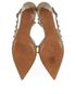 Valentino Rockstud Slingback Kitten Heels, top view