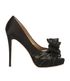 Valentino Open Toe Bow Heels, front view