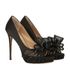 Valentino Open Toe Bow Heels, side view