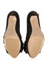 Valentino Open Toe Bow Heels, top view