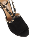 Valentino Rockstud Heels, &pound;220, Shoes, Black, Suede, Other view
