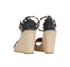 Valentino Rockstud Wedges, back view