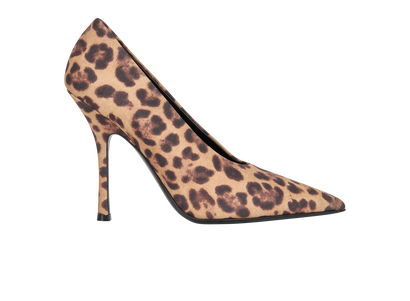 Valentino Leopard Print Heels, front view