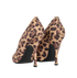 Valentino Leopard Print Heels, back view