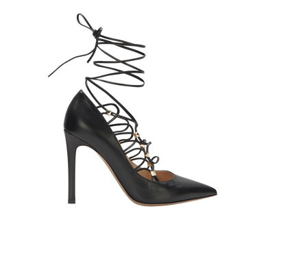Valentino Rockstud Lace Up Pump, front view