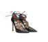 Valentino Rockstud Lace Up Pump, side view
